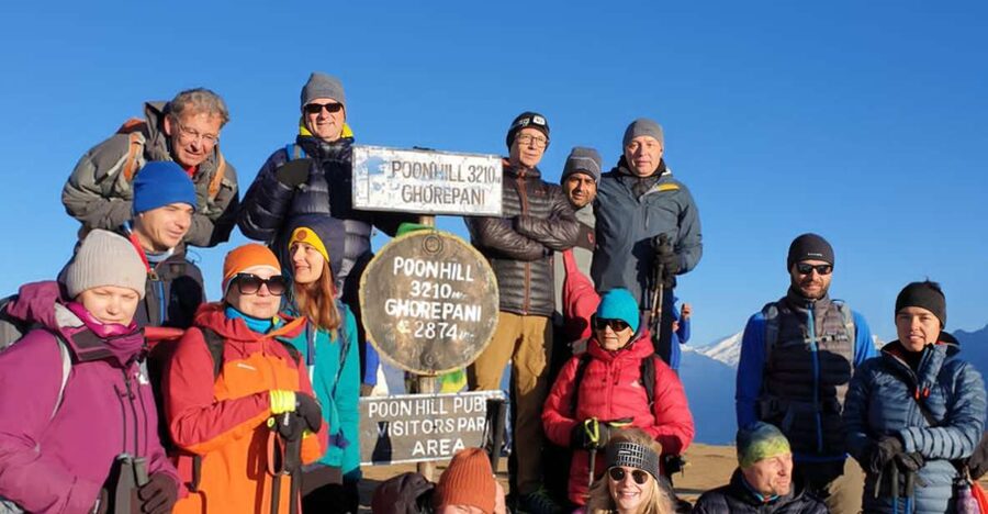 Pokhara: 3-Day Ghorepani, Poon Hill and Ghandruk Guided Trek - Day 2: Sunrise at Poon Hill, then the long descent