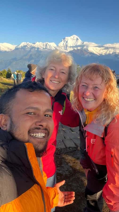 Pokhara: 3- days Poon Hill Trek - Day 2: Mountain views on the way to Ghorepani