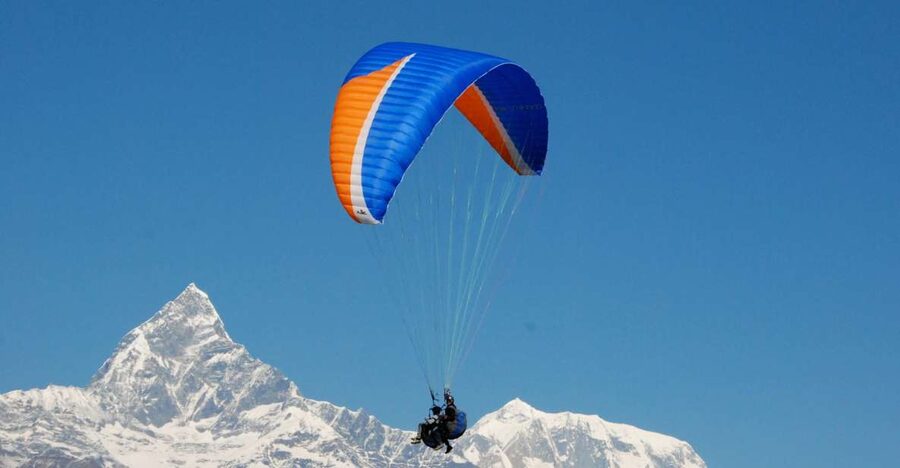 Pokhara: 30-Minute Tandem Paraglide - Photos and video, with one important phone tip