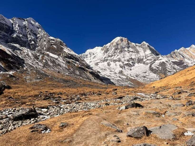 Pokhara: 7-Day Annapurna Base Camp Trek via Ghandruk - Sunrise inside the Annapurna Sanctuary