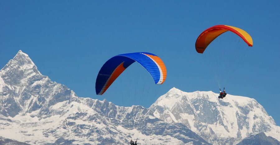 Pokhara: Adventure Paragliding Trip with Photos and Videos - Thirty minutes above Pokhara