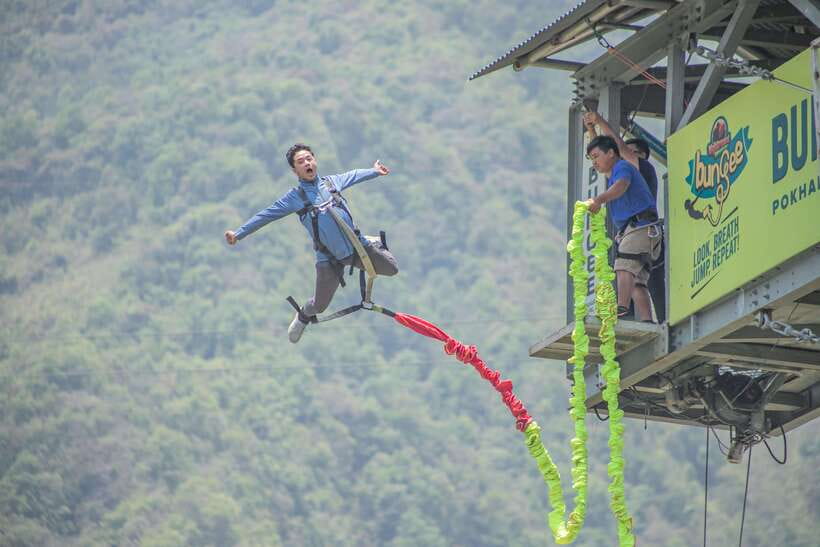 Pokhara: Bungee Jumping Experience Near Annapurna - The jump site above the Yamdi River