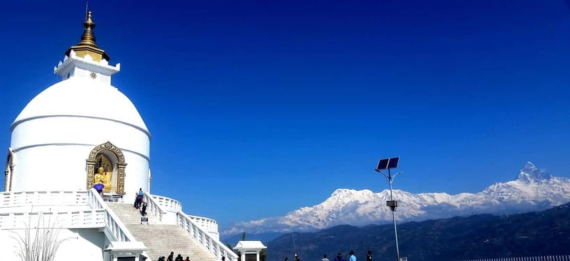 Pokhara: City Sightseeing Group Budget Bus Tour - Pumdikot begins the day above Pokhara