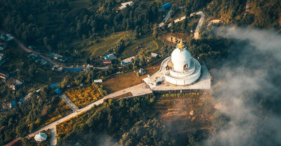 Pokhara Day Bus Sightseeing 8 points - World Peace Pagoda and the Phewa view