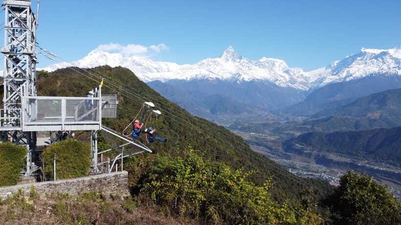 Pokhara: Experience The World's Steepest Zipline - What the $63 price really covers