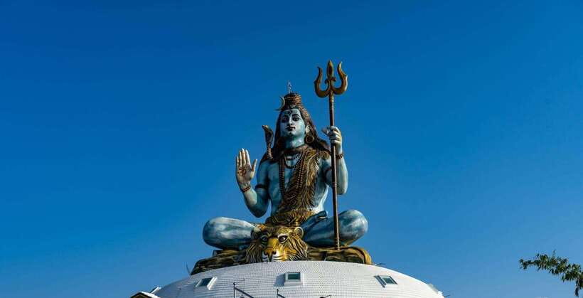 Pokhara: Full-Day Sharing Bus Tour on 7 Iconic Destination - World Peace Stupa above Pokhara