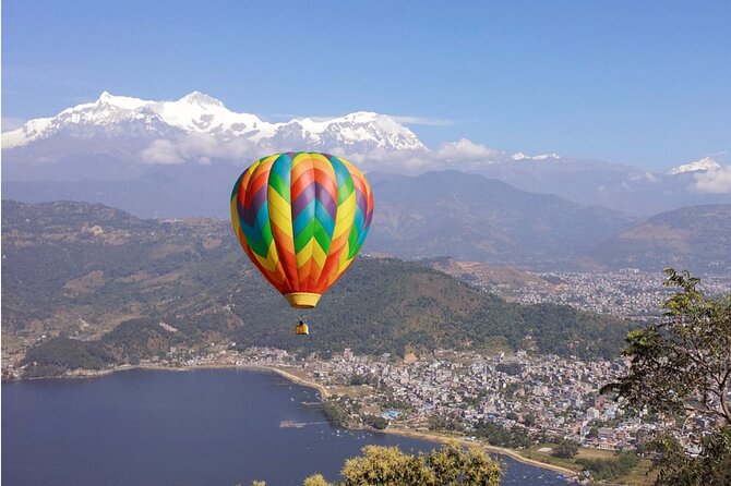 Pokhara: Hot Air Ballooning Tour in Pokhara - Leaving Lakeside before sunrise
