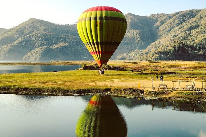 Pokhara: Hot Air Ballooning Tour in Pokhara - The launch area and safety briefing