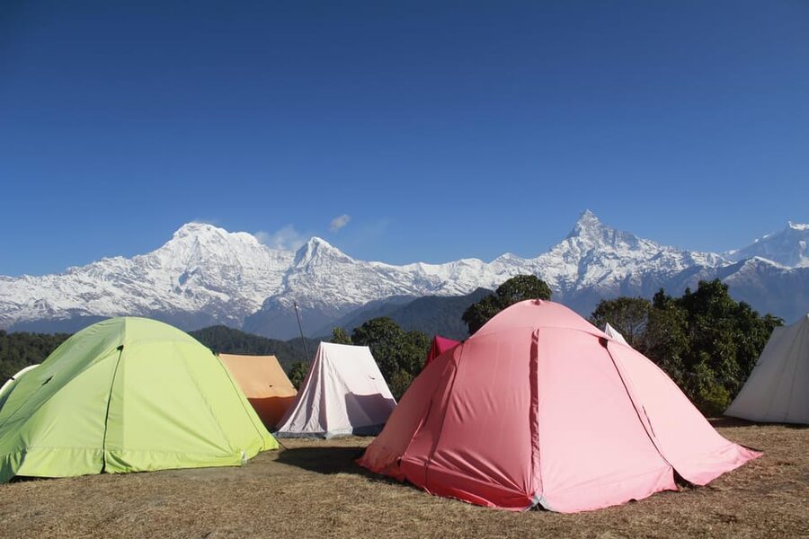 Pokhara: One night camping, campfire stay at Australian camp - From Pokhara to Kande, the trip gets moving
