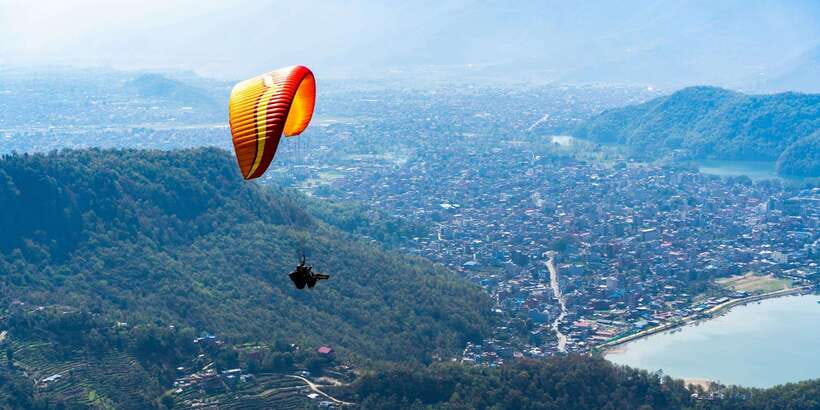Pokhara Paragliding - The Safety Briefing and Tandem Setup