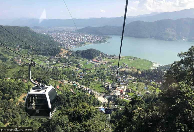 Pokhara Sarangkot : Cable Car (Himalayas) Sunrise Tour - Riding the Annapurna Cable Car above Pokhara Valley