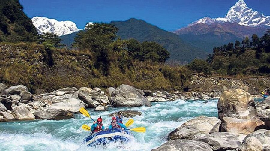 Pokhara: Seti River Rafting Adventure with Hotel Pickup - Two hours between rapids and quiet water