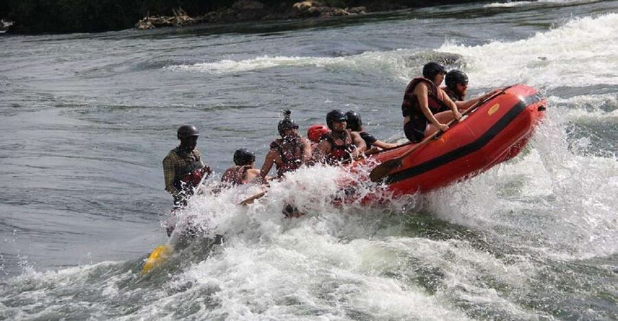 Pokhara: Seti River Rafting Adventure with Hotel Pickup - Leaving Lakeside for the river