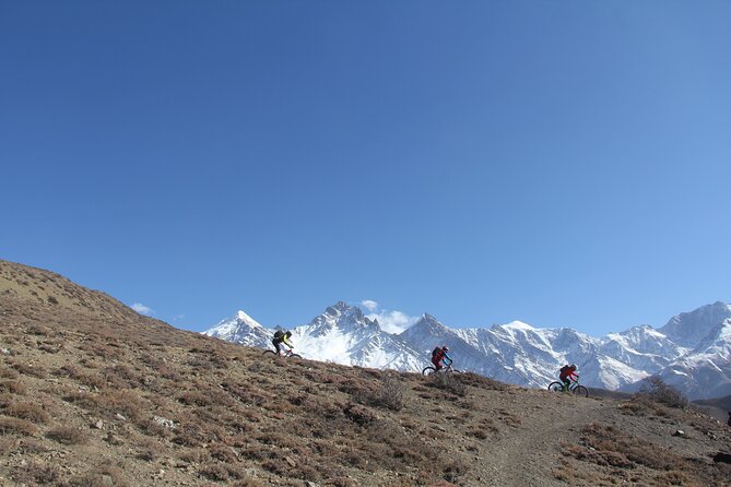 Pokhara Valley Mountain Bike Adventure Private Tour - Reaching the World Peace Stupa after 1.5 to 2 hours