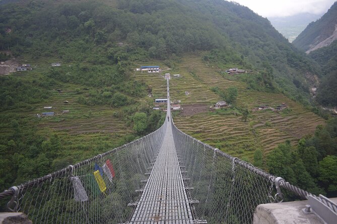 Private 7 - Day Annapurna Base Camp Trekking - Day 2: Stone stairs, Sinuwa, and Bamboo