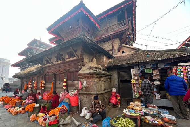 Walking Street Food Tour and 2 UNESCO Sightseeing in Kathmandu - Asan Market, where the food portion begins